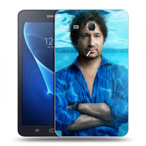 Дизайнерский силиконовый чехол для Samsung Galaxy Tab A 7 (2016) Блудливая Калифорния