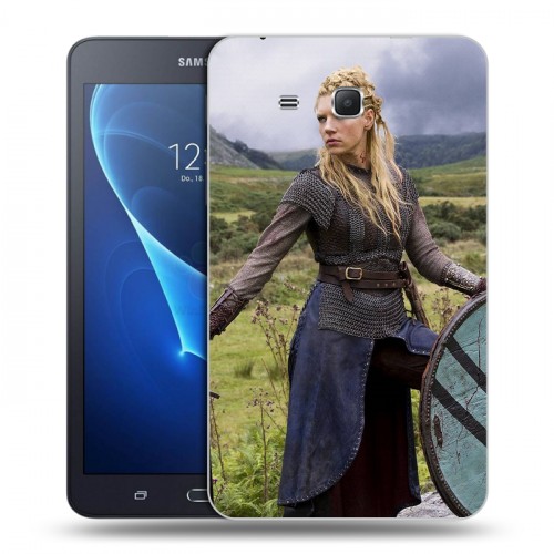 Дизайнерский силиконовый чехол для Samsung Galaxy Tab A 7 (2016) Викинги