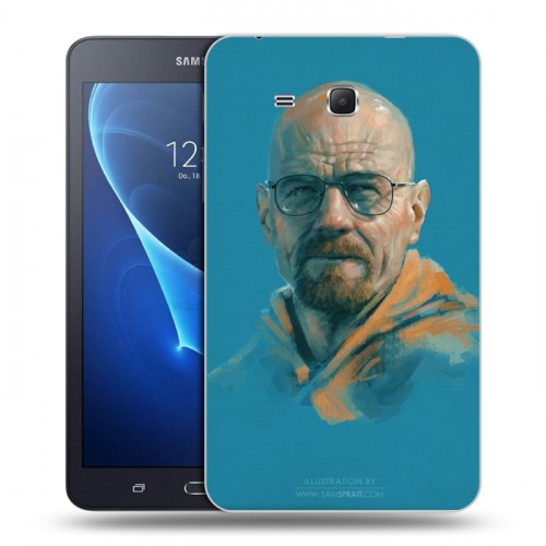 Дизайнерский силиконовый чехол для Samsung Galaxy Tab A 7 (2016) Во все тяжкие