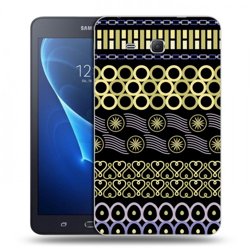 Дизайнерский силиконовый чехол для Samsung Galaxy Tab A 7 (2016) Мультикультурная этника