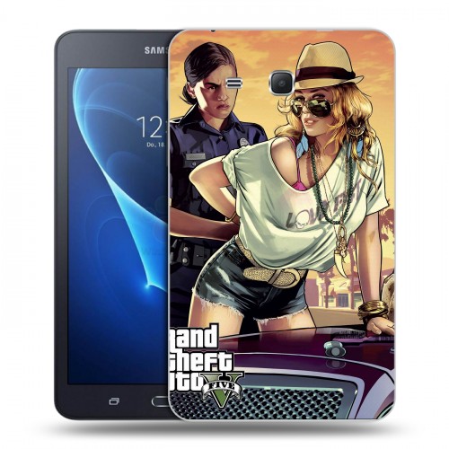 Дизайнерский силиконовый чехол для Samsung Galaxy Tab A 7 (2016) GTA