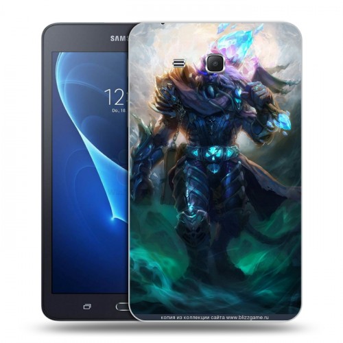 Дизайнерский силиконовый чехол для Samsung Galaxy Tab A 7 (2016) World of warcraft