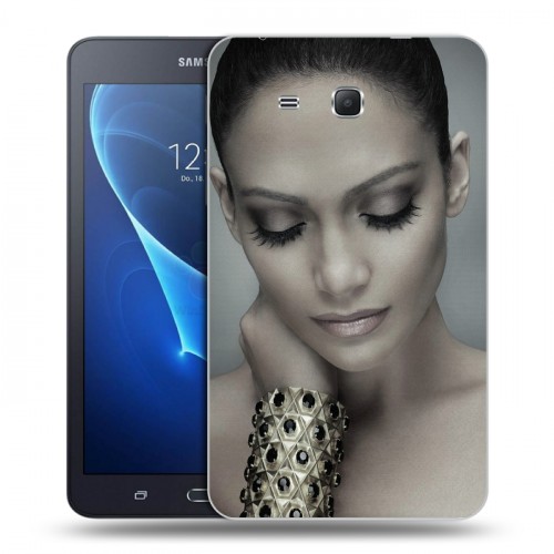 Дизайнерский силиконовый чехол для Samsung Galaxy Tab A 7 (2016) Дженнифер Лопес
