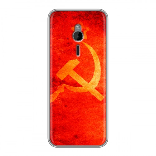 Дизайнерский силиконовый чехол для Nokia 230 Флаг СССР 