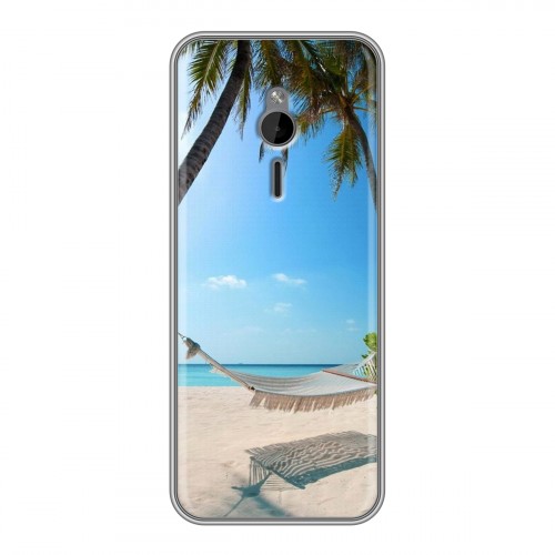 Дизайнерский силиконовый чехол для Nokia 230 пляж