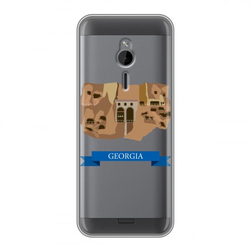 Дизайнерский силиконовый чехол для Nokia 230 Грузия