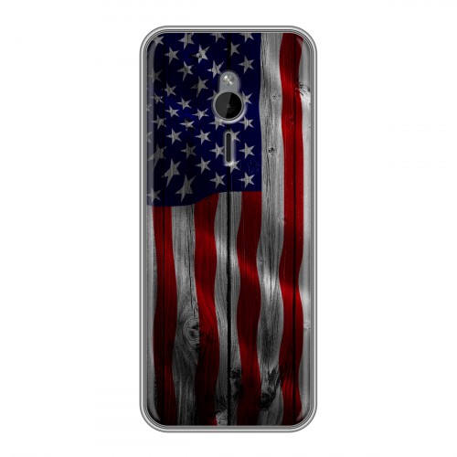 Дизайнерский силиконовый чехол для Nokia 230 Флаг США