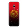 Дизайнерский силиконовый чехол для Nokia 230 Флаг Киргизии