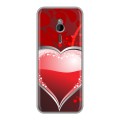 Дизайнерский силиконовый чехол для Nokia 230 День Святого Валентина