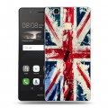 Дизайнерский пластиковый чехол для Huawei P9 Lite Флаг Британии
