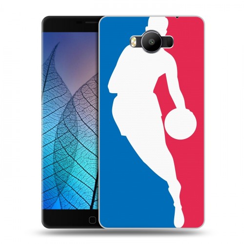 Дизайнерский силиконовый чехол для Elephone P9000 НБА