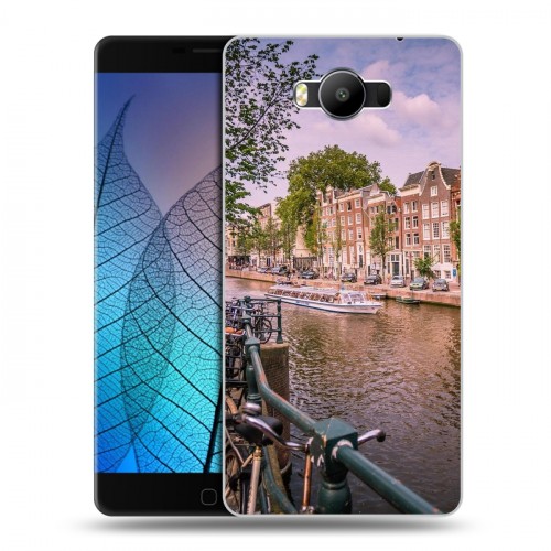 Дизайнерский силиконовый чехол для Elephone P9000 амстердам
