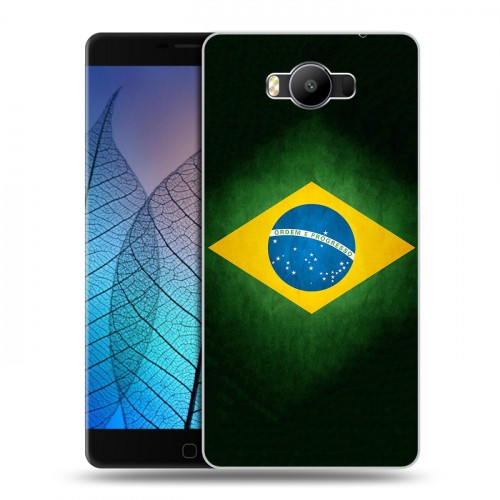 Дизайнерский силиконовый чехол для Elephone P9000 Флаг Бразилии