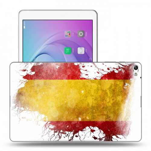 Дизайнерский силиконовый чехол для Huawei MediaPad T2 10.0 Pro флаг Испании