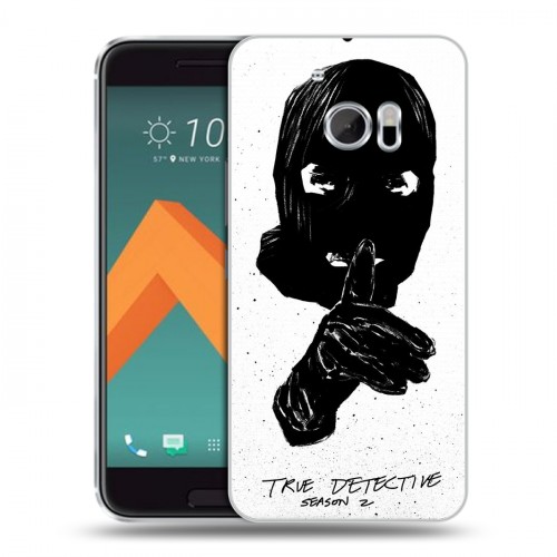 Дизайнерский пластиковый чехол для HTC 10 Настоящий детектив