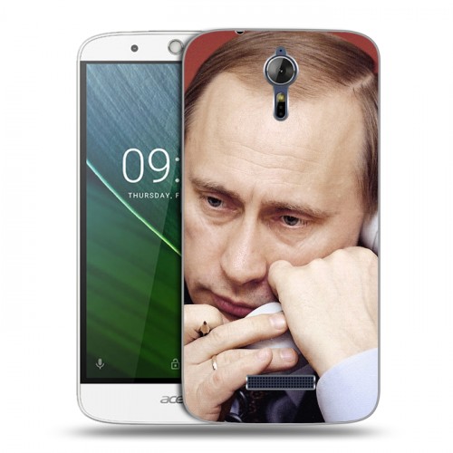 Дизайнерский силиконовый чехол для Acer Liquid Zest Plus В.В.Путин