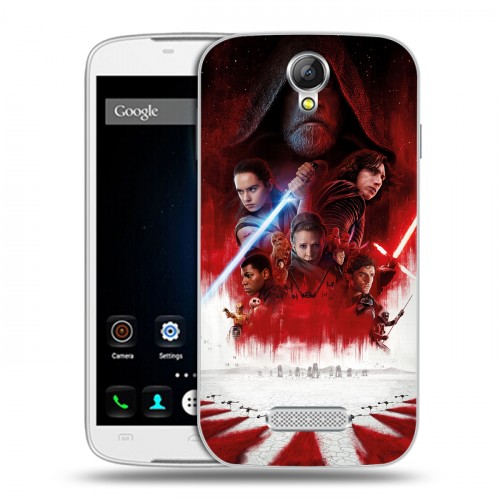 Дизайнерский пластиковый чехол для Doogee X6 Star Wars : The Last Jedi