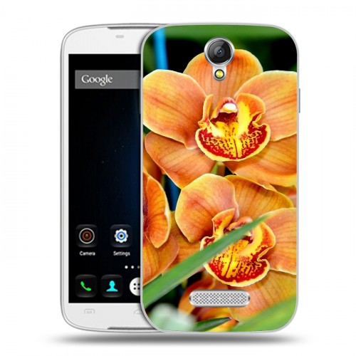 Дизайнерский силиконовый чехол для Doogee X6 Орхидеи