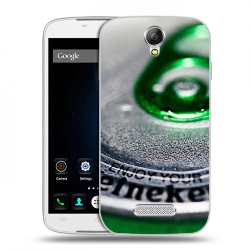 Дизайнерский пластиковый чехол для Doogee X6 Heineken