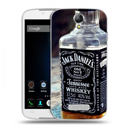 Дизайнерский пластиковый чехол для Doogee X6 Jack Daniels