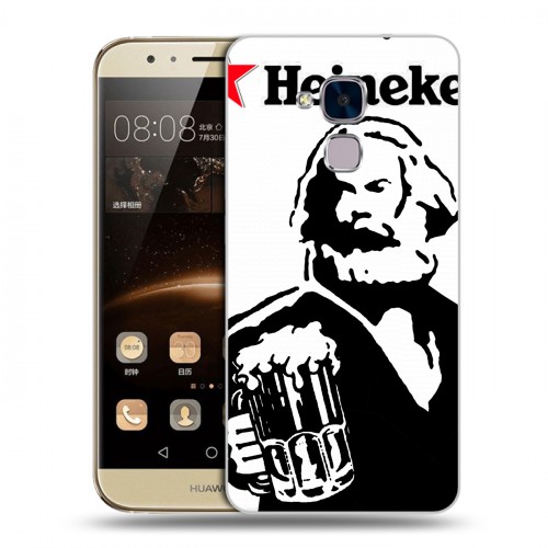 Дизайнерский пластиковый чехол для Huawei Honor 5C Heineken