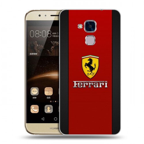 Дизайнерский пластиковый чехол для Huawei Honor 5C Ferrari