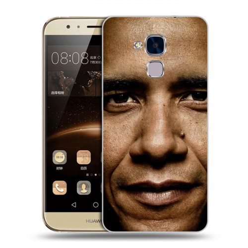 Дизайнерский пластиковый чехол для Huawei Honor 5C Барак Обама