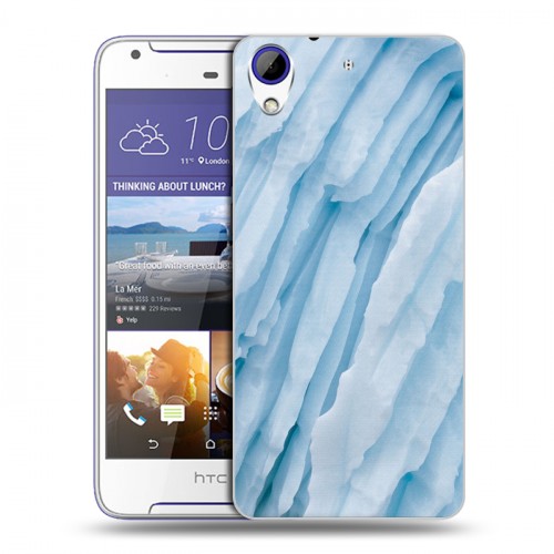 Дизайнерский пластиковый чехол для HTC Desire 830 Льды