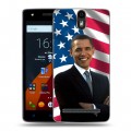 Дизайнерский силиконовый чехол для Wileyfox Storm Барак Обама