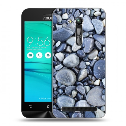Дизайнерский пластиковый чехол для ASUS ZenFone Go 4.5 ZB452KG Текстура камня