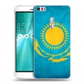 Дизайнерский пластиковый чехол для Asus ZenFone 3 Ultra Флаг Казахстана