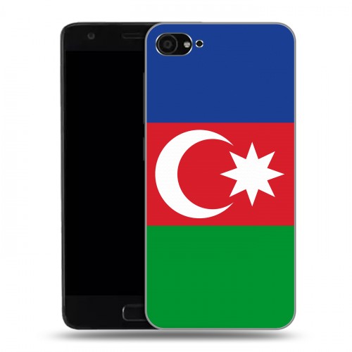 Дизайнерский силиконовый чехол для ZUK Z2 Флаг Азербайджана