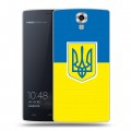 Дизайнерский силиконовый чехол для Homtom HT7 Флаг Украины
