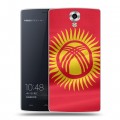 Дизайнерский силиконовый чехол для Homtom HT7 флаг Киргизии