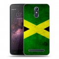 Дизайнерский силиконовый чехол для Homtom HT17 Флаг Ямайки