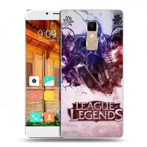 Дизайнерский пластиковый чехол для Elephone S3 League of Legends
