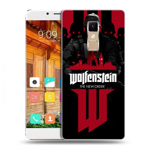 Дизайнерский пластиковый чехол для Elephone S3 Wolfenstein