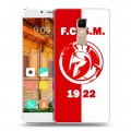 Дизайнерский пластиковый чехол для Elephone S3 Red White Fans