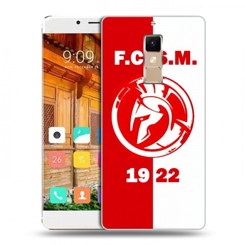 Дизайнерский пластиковый чехол для Elephone S3 Red White Fans