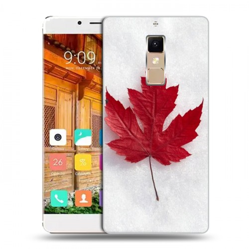 Дизайнерский пластиковый чехол для Elephone S3 Флаг Канады