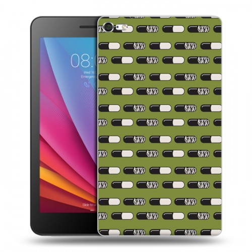 Дизайнерский силиконовый чехол для Huawei MediaPad T2 7.0 Pro Разноцветные таблетки