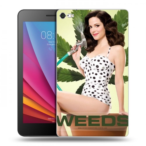 Дизайнерский силиконовый чехол для Huawei MediaPad T2 7.0 Pro Weeds