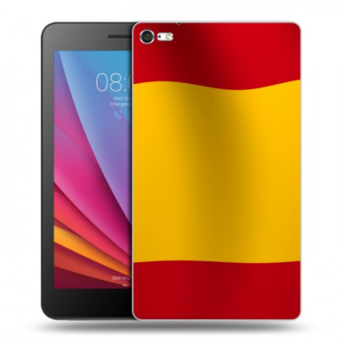 Дизайнерский силиконовый чехол для Huawei MediaPad T2 7.0 Pro Флаг Испании
