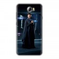 Дизайнерский силиконовый чехол для Huawei Y5 II Star Wars : The Last Jedi