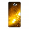 Дизайнерский силиконовый чехол для Huawei Y5 II Солнце