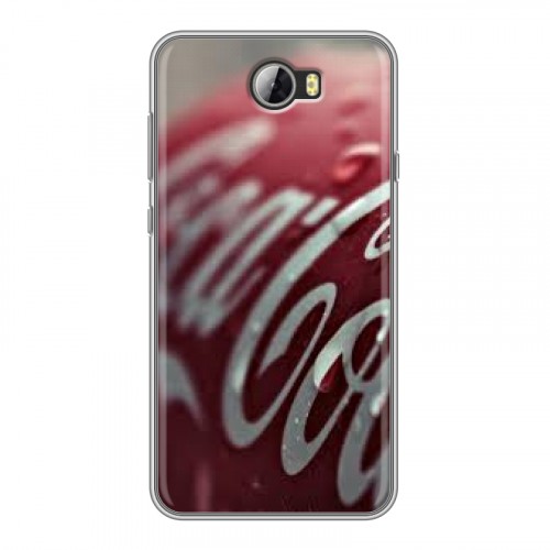 Дизайнерский силиконовый чехол для Huawei Y5 II Coca-cola
