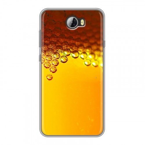 Дизайнерский силиконовый чехол для Huawei Y5 II Пузырьки пива