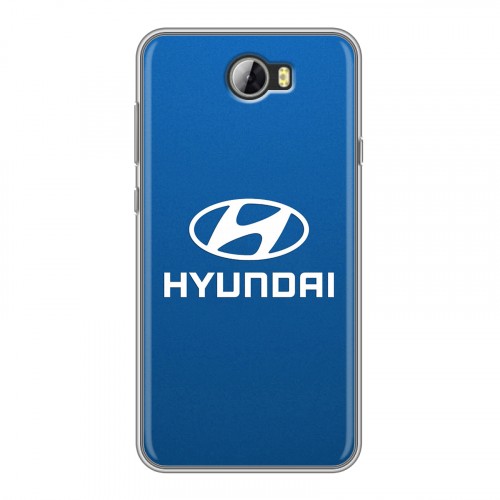 Дизайнерский силиконовый чехол для Huawei Y5 II Hyundai