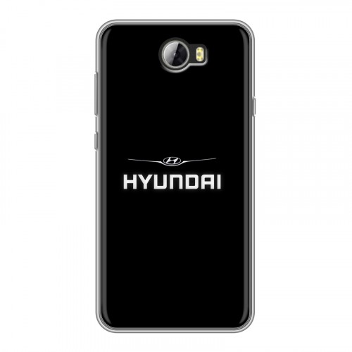 Дизайнерский силиконовый чехол для Huawei Y5 II Hyundai