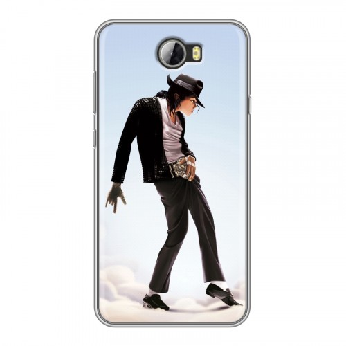 Дизайнерский силиконовый чехол для Huawei Y5 II Майкл Джексон